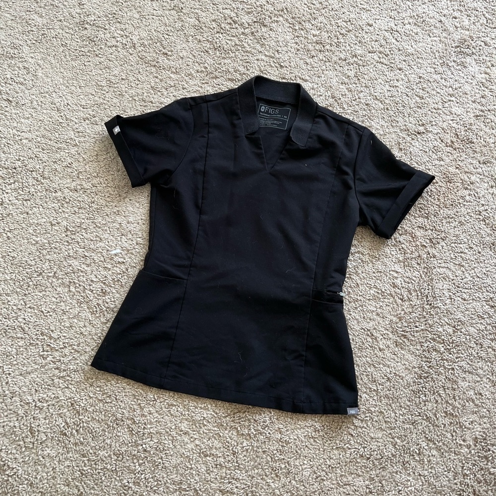 Figs Technical Tapered Scrub Top